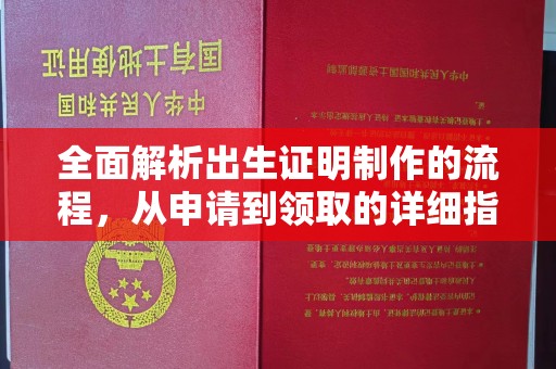 瓦房店全面解析出生证明制作的流程，从申请到领取的详细指南