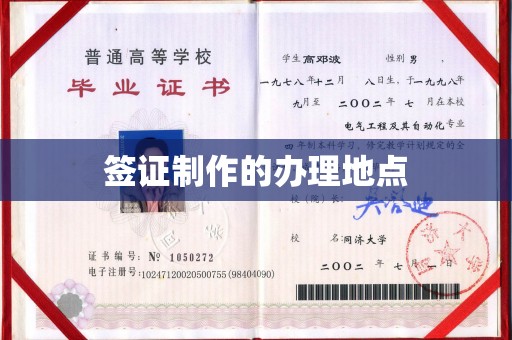 瓦房店签证制作的办理地点