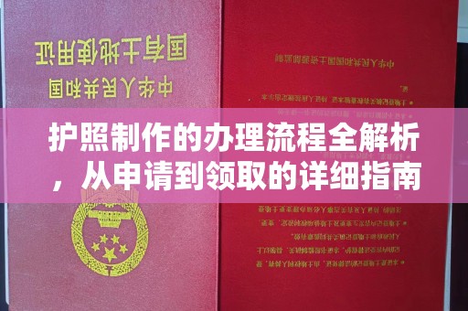 瓦房店护照制作的办理流程全解析，从申请到领取的详细指南