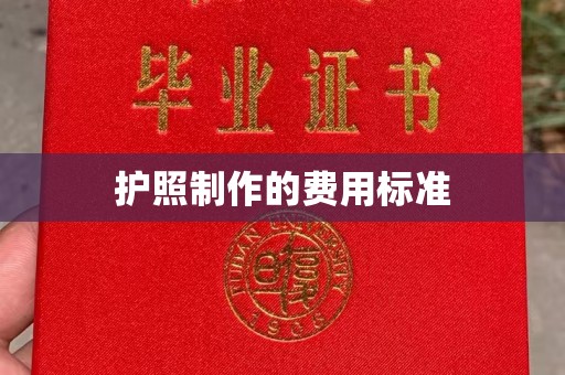 瓦房店护照制作的费用标准